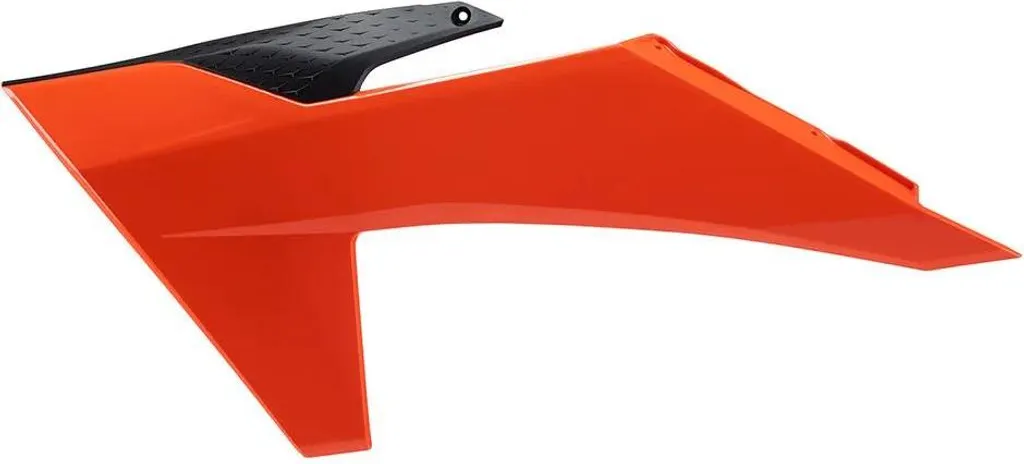 Plastiques de radiateur Polisport bicolores pour moto KTM SXF