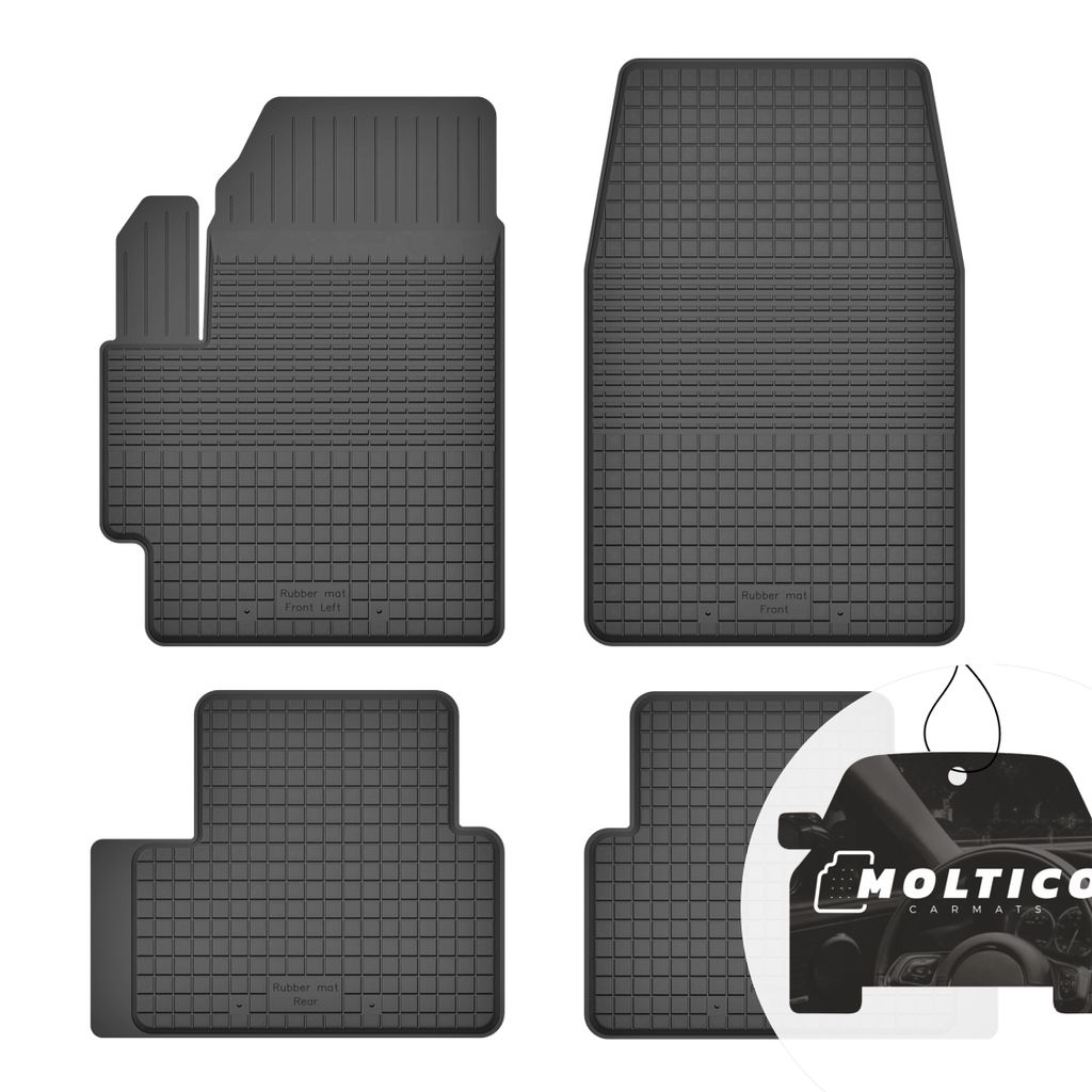 Fußmatten Auto für VW Crafter I 06- Vorne Autoteppich Gummi