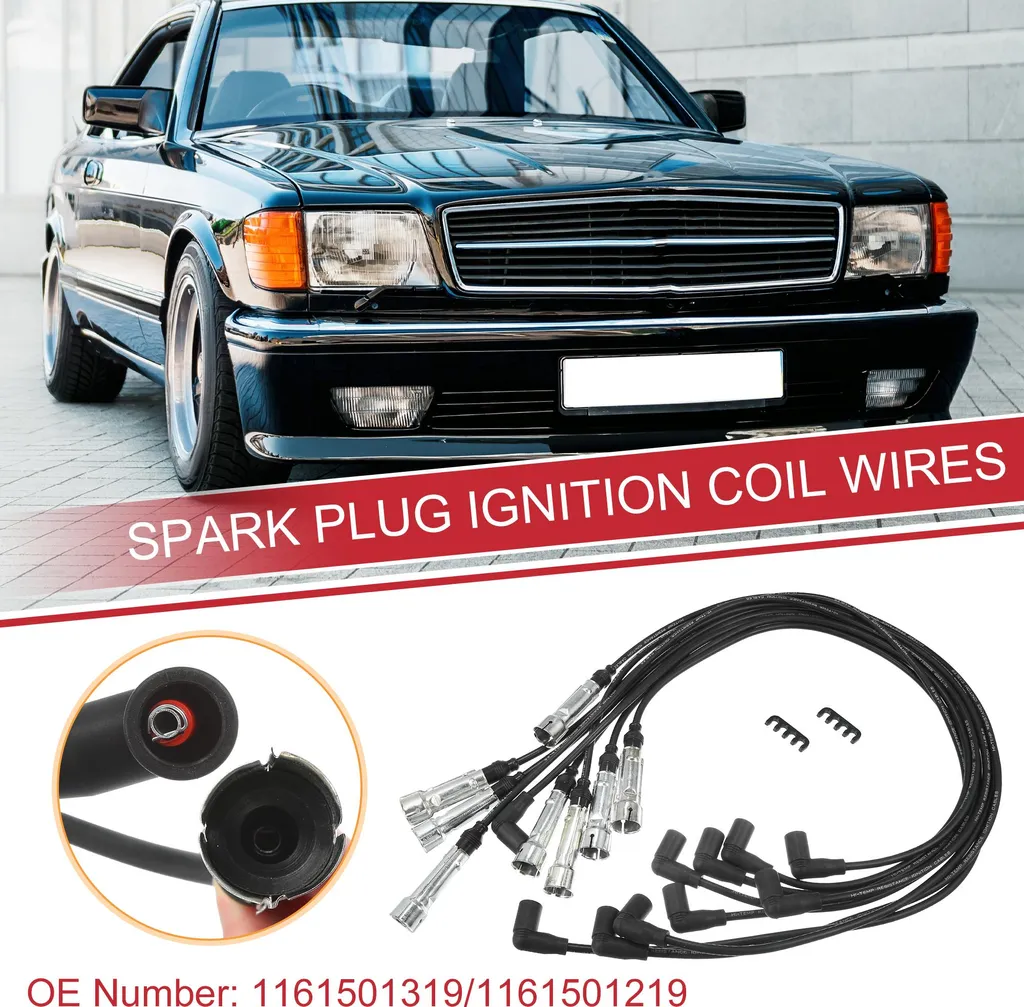 Kit Câbles Allumage Haute Performance 1161501319 Pour Mercedes 380 500