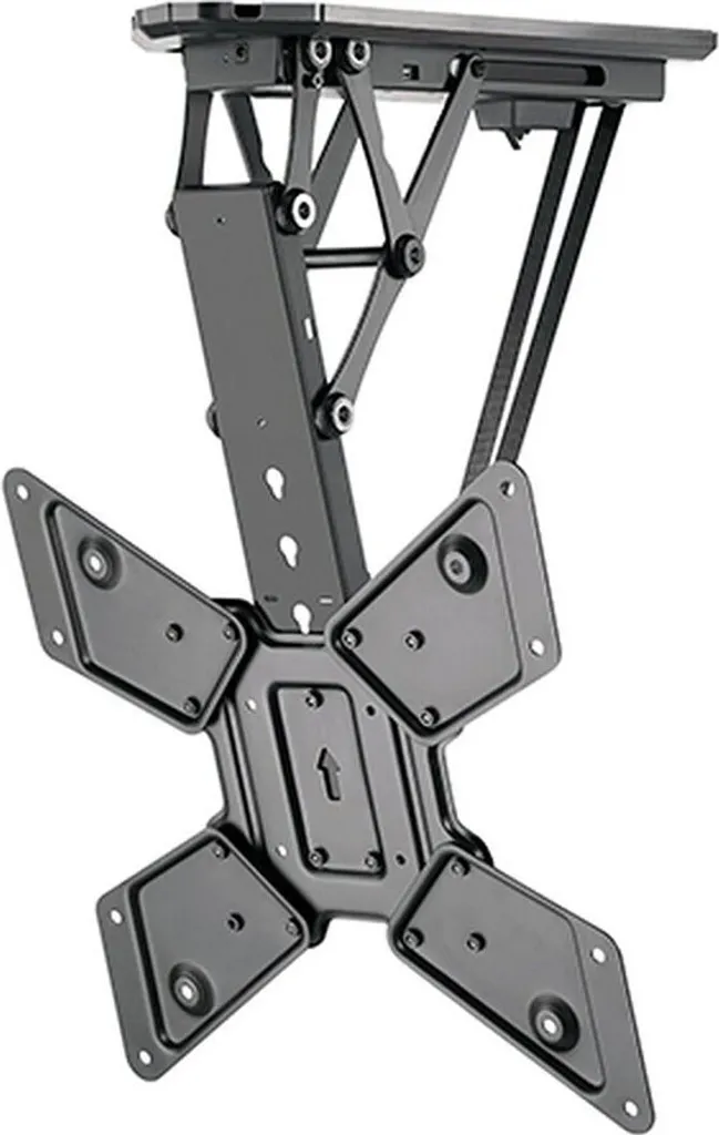 Support de Plafond TV pour Chambre et Salon Gain de Place Motorisé 55''