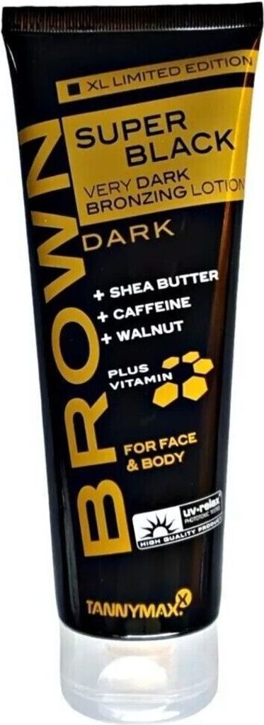 Tannymaxx Brown/Super Black - Very Dark Bronzing Lotion"XL Produktbild 