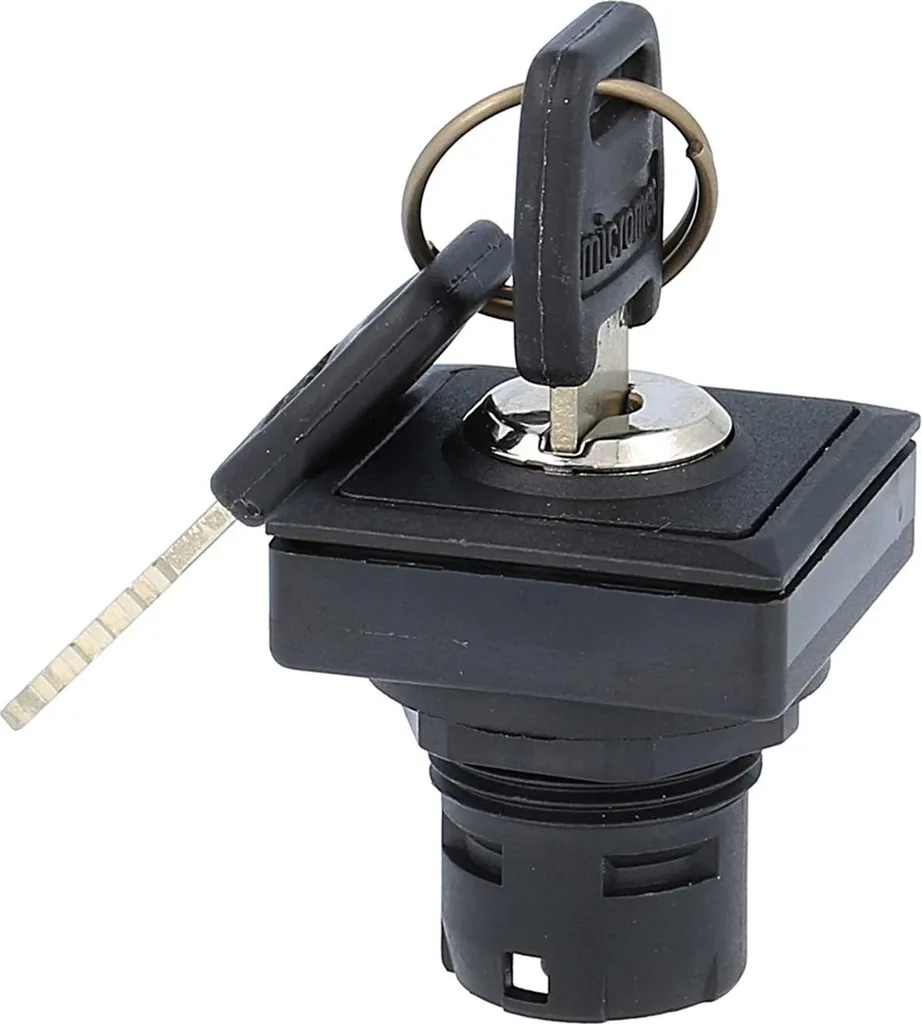 Selettore a Chiave Schlegel OKTRON-JUWEL Quadrato IP65 - Industrial