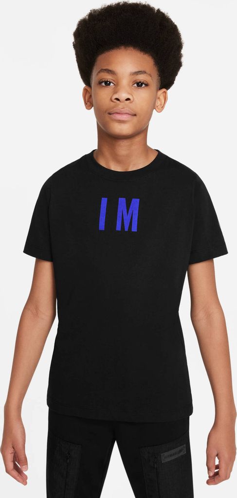 Nike NIKE PARK BIG KIDS' SOCCER T-S BLACK/WHITE BLACK/WHITE XL