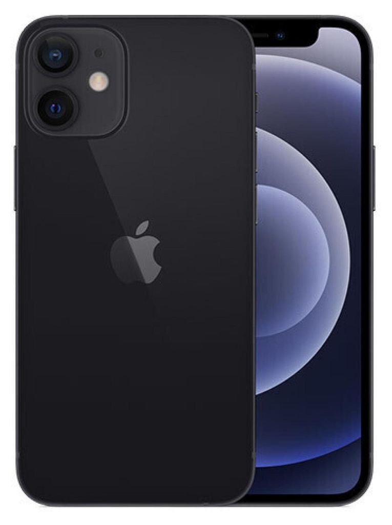 Apple iPhone 12 mini 64GB Schwarz Produktbild 