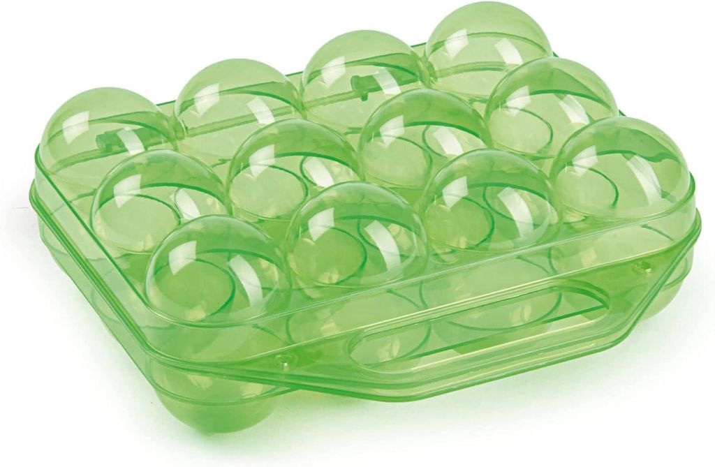 Agrarzone Eierbox für 12 Eier mit Tragegriff