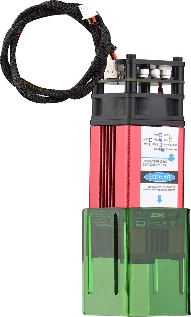 moduł laserowy 30W 450nm z osłoną ochronną - stała Zdjęcie produktu 