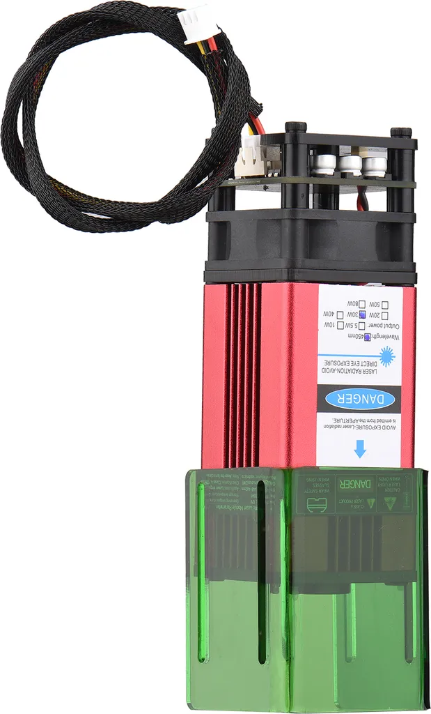 Tête Laser 30W Haute Puissance pour Machine de Gravure et Découpe