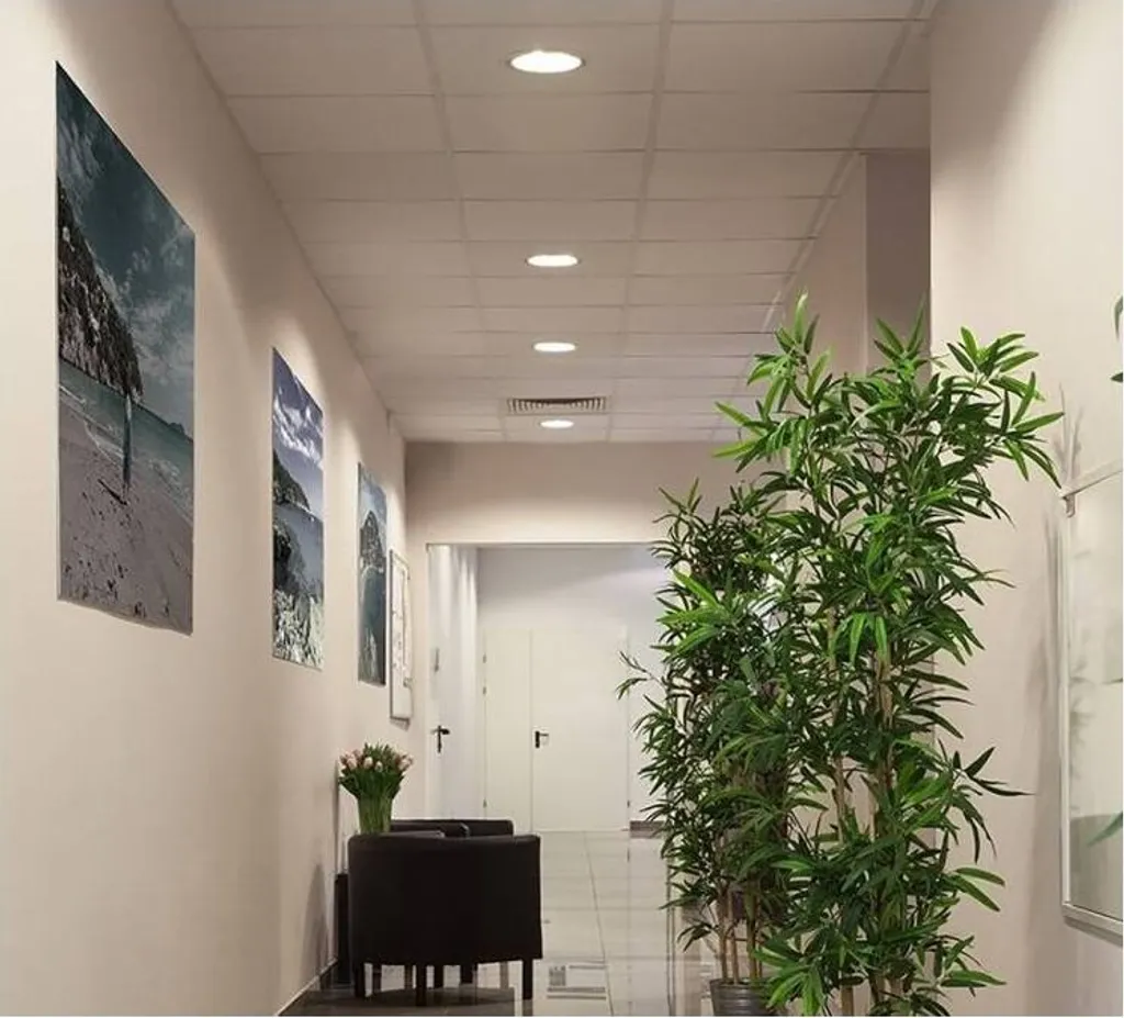 Apparecchio LED da incasso EASY-R, variante: EASY-R M, Ø 166 mm, 12 W, 1080 lm, 3000 K, bianco - 7