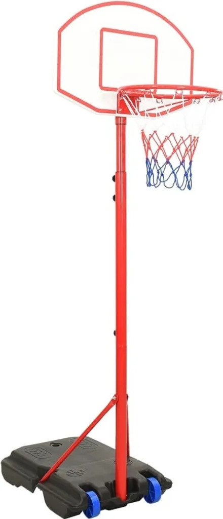 Panier de basket mobile enfant et adulte hauteur 200-236 cm anti-rouille
