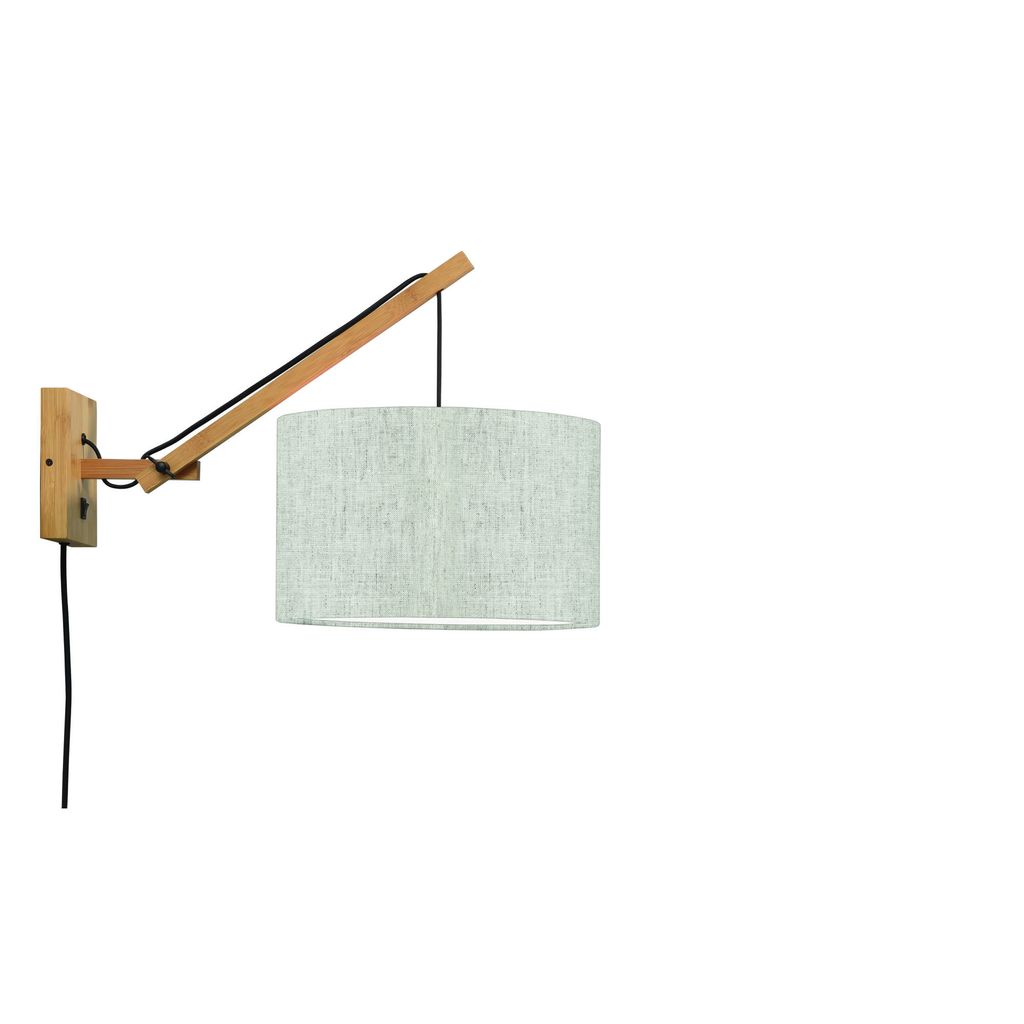 GOOD&MOJO - Wandlampe Andes - Bambus/Natürlich - 50x32x45cm