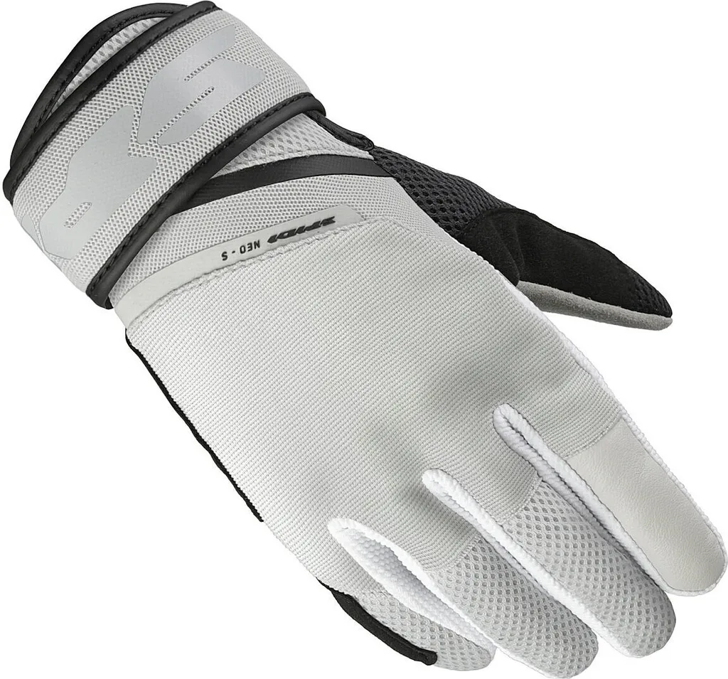 Gants moto Spidi Neo-S Gris/Noir XL : Légèreté et protection renforcée