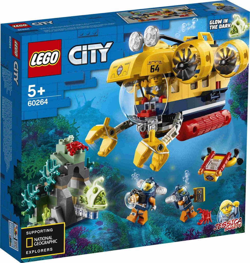 LEGO 60264 City Meeresforschungs-U-Boot, Spielzeug mit Produktbild 