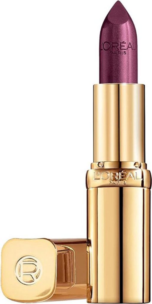 L'Oréal Paris Color Riche Satin Smooth Lipstick Moisturizing Pure Pigment Lip Colour With Omega 3 & Vitamin E 153 Rendezvous Purple 1 Count
