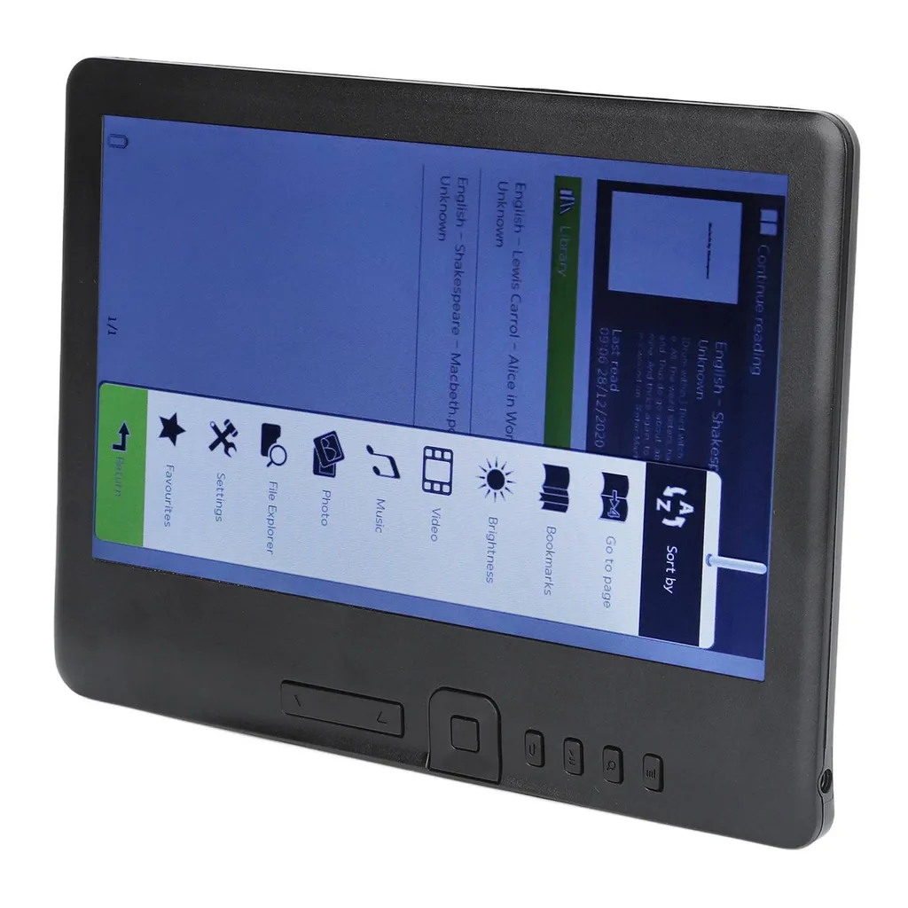 Liseuse Numérique E-Reader 7 Pouces Écran Couleur Haute Résolution Noir - 3