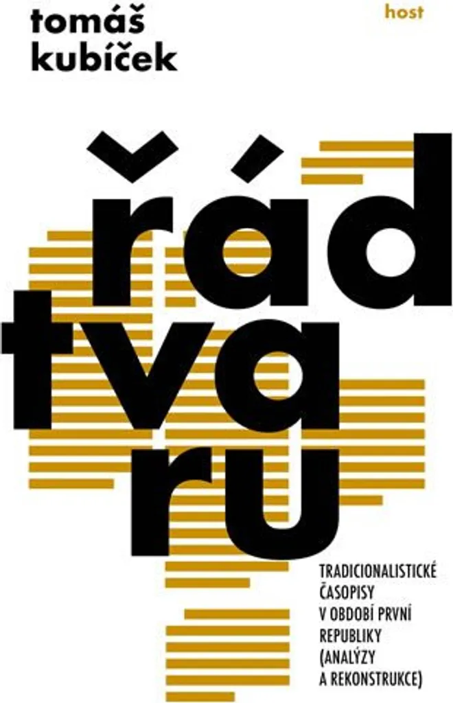 Étude sur les revues traditionnalistes : Řád tvaru de Kubíček Tomáš