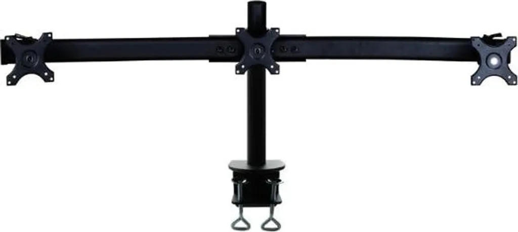 Support de bureau triple moniteur Neomounts pour écrans LCD et LED