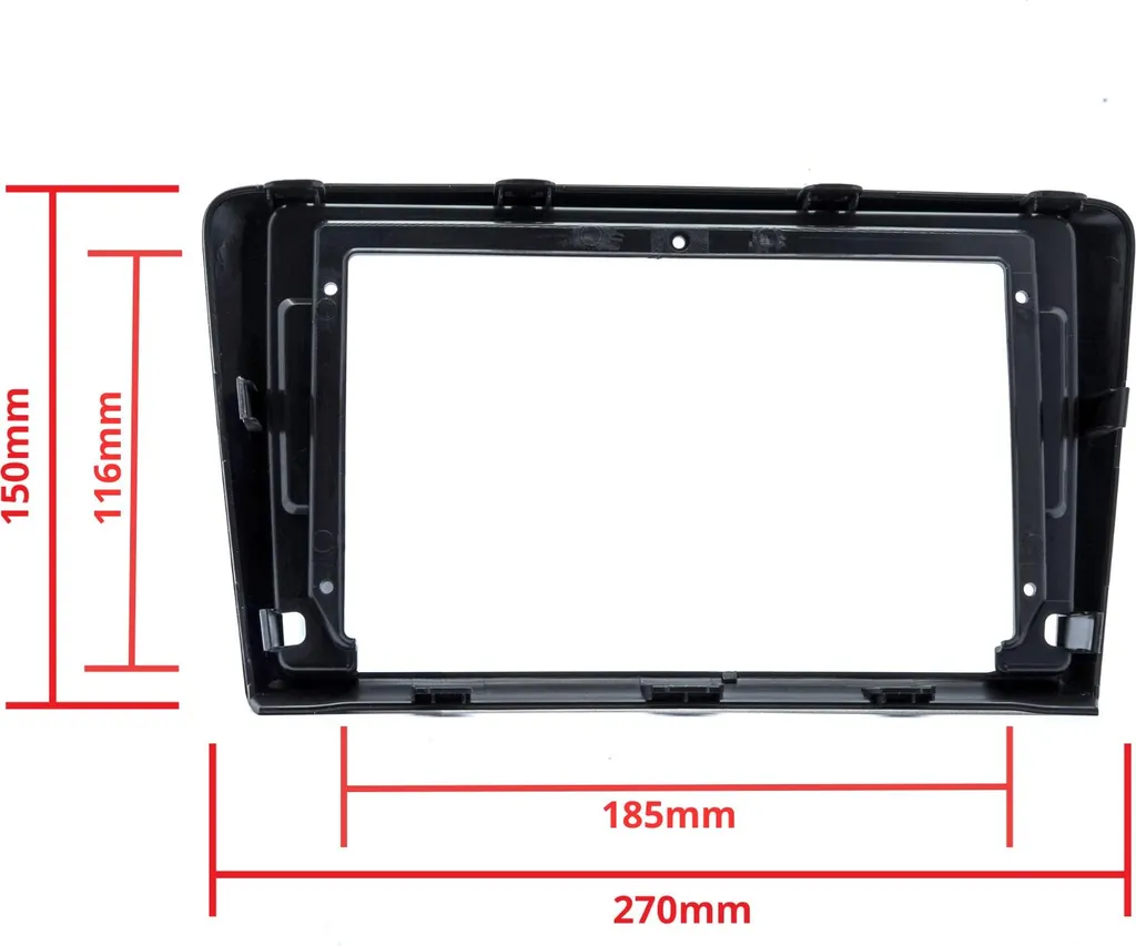 Cadre de Radio 9 Pouces Skoda Rapid Spaceback 2013 Façade Console - 5