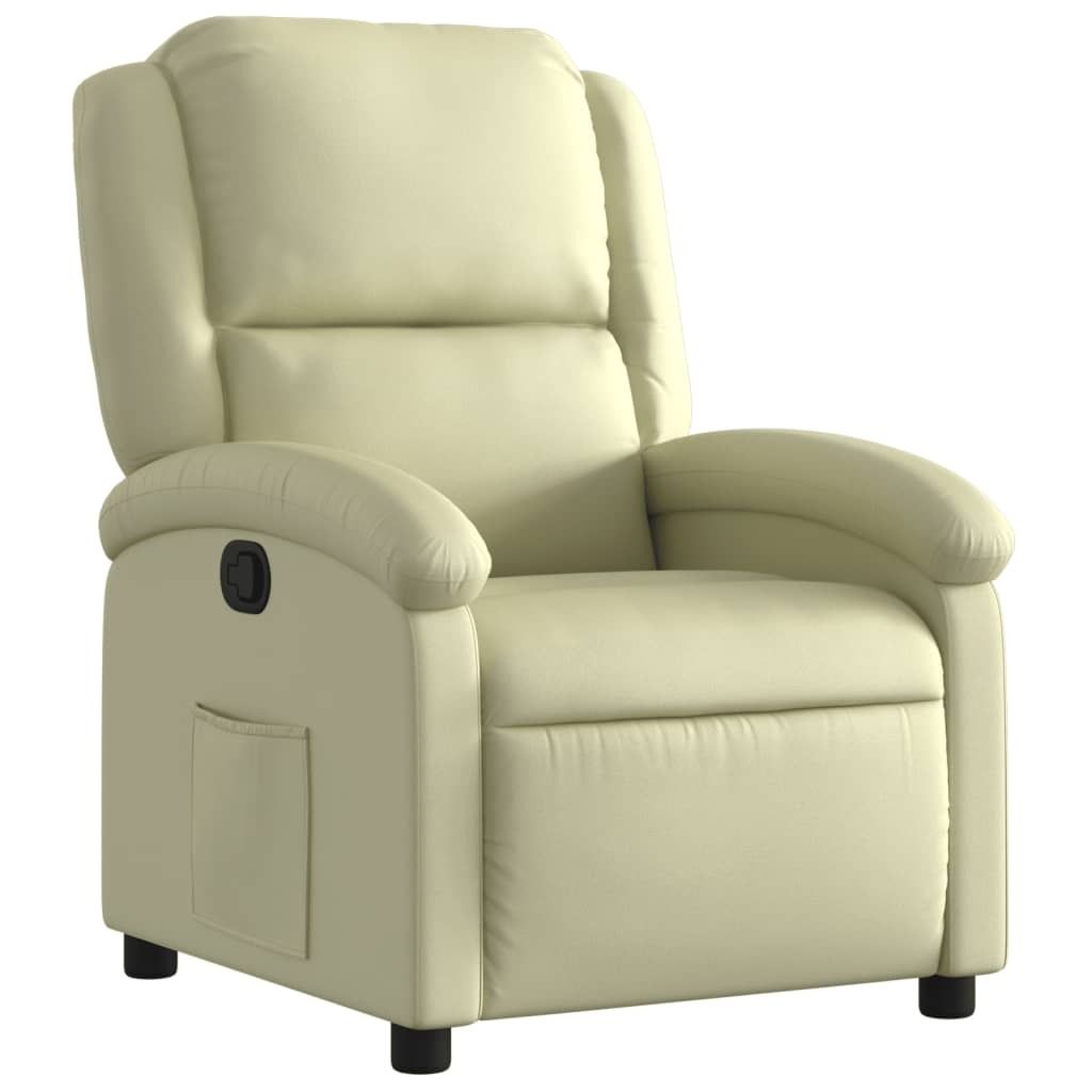 VidaXL 371791, Koža, Krém, Pena, 110 kg, 710 mm, 865 mm Obrázok produktu 