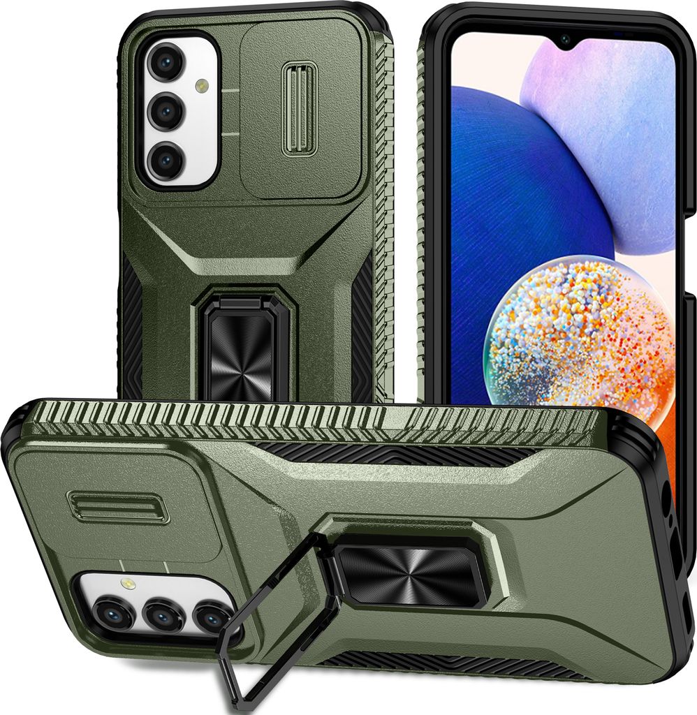 Dvouvrstvé pouzdro pro Samsung Galaxy A14 5G 4G vojenská Obrázek produktu 