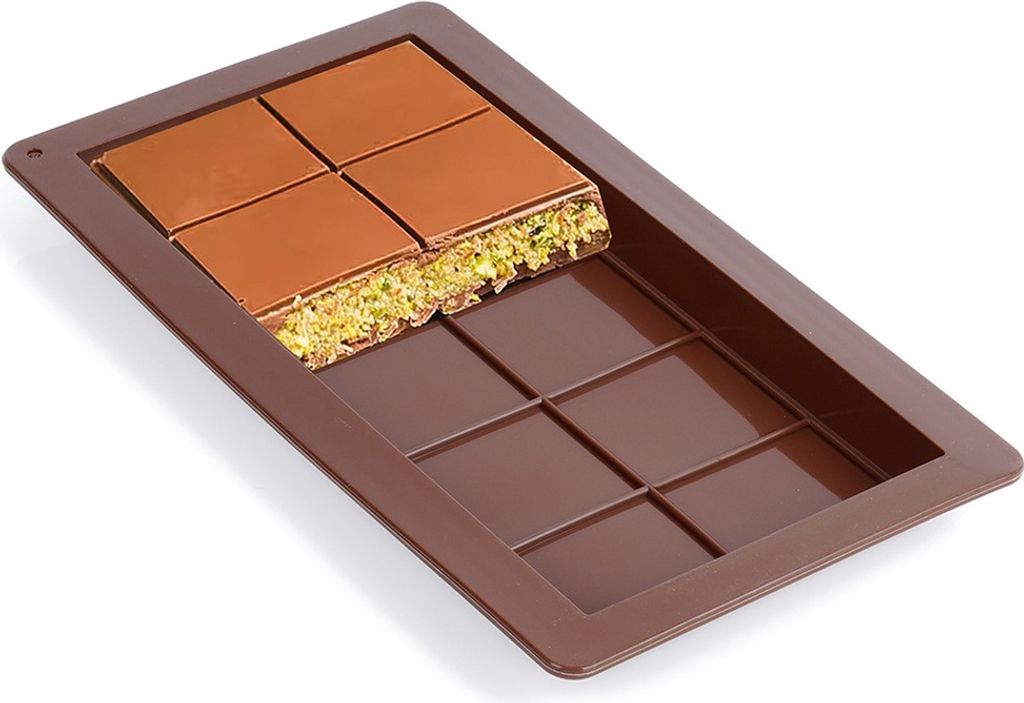 Silikonform für gefüllte Schokolade Dubai Chocolate
