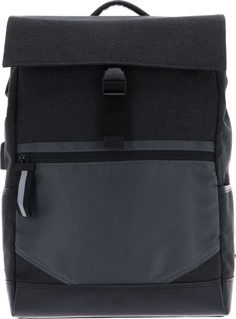 PICARD Speed Backpack Black | Zaino Porta PC 13" con Porta USB - 1