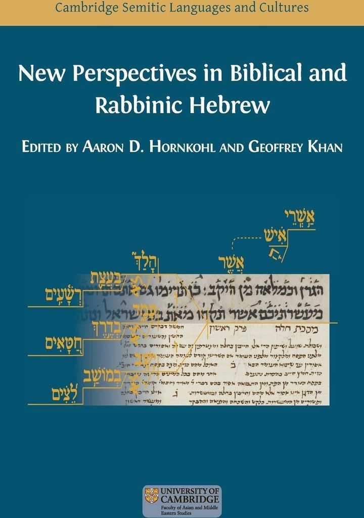 New Perspectives in Biblical and Rabbinic Hebrew