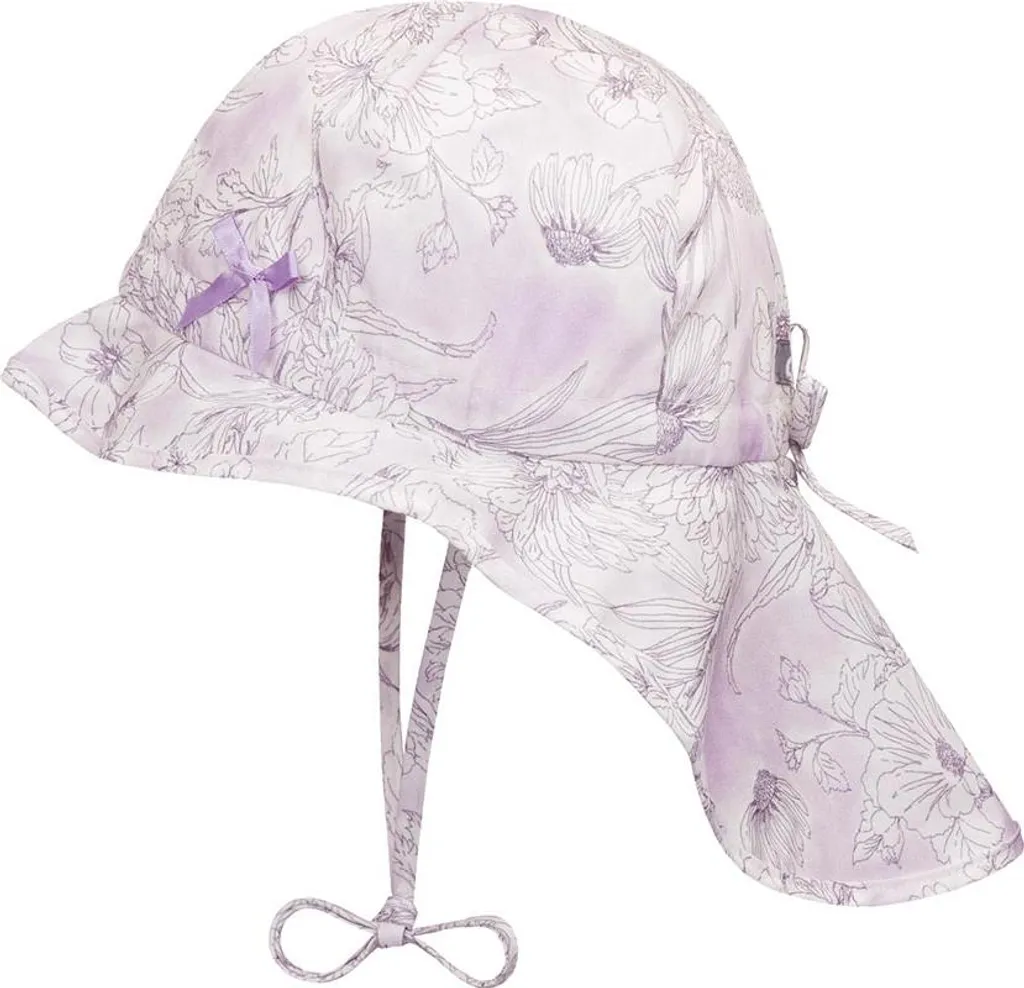 Cappello Döll con Paracollo Viola: Protezione Solare Attiva per Bambini