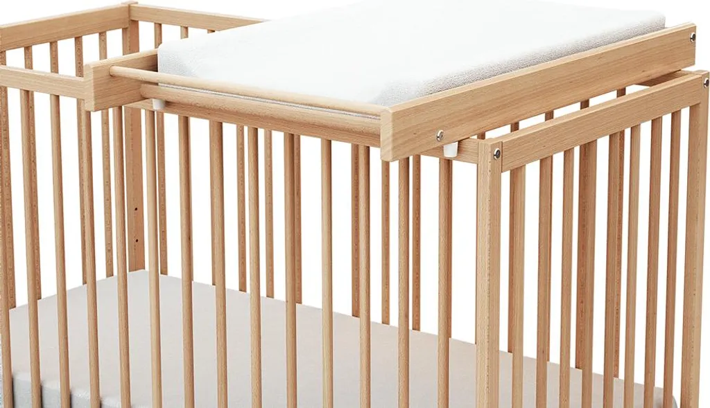 Table à langer pour petit espace MONA AT4 adaptable sur lit de bébé - 5