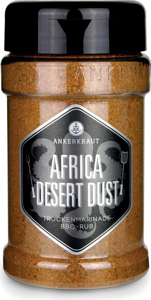 Africa Desert Dust, BBQ-Rub, 200g im Streuer