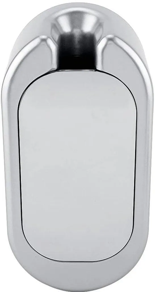 Support mural pour brosse WC en inox brossé avec visserie complète incluse