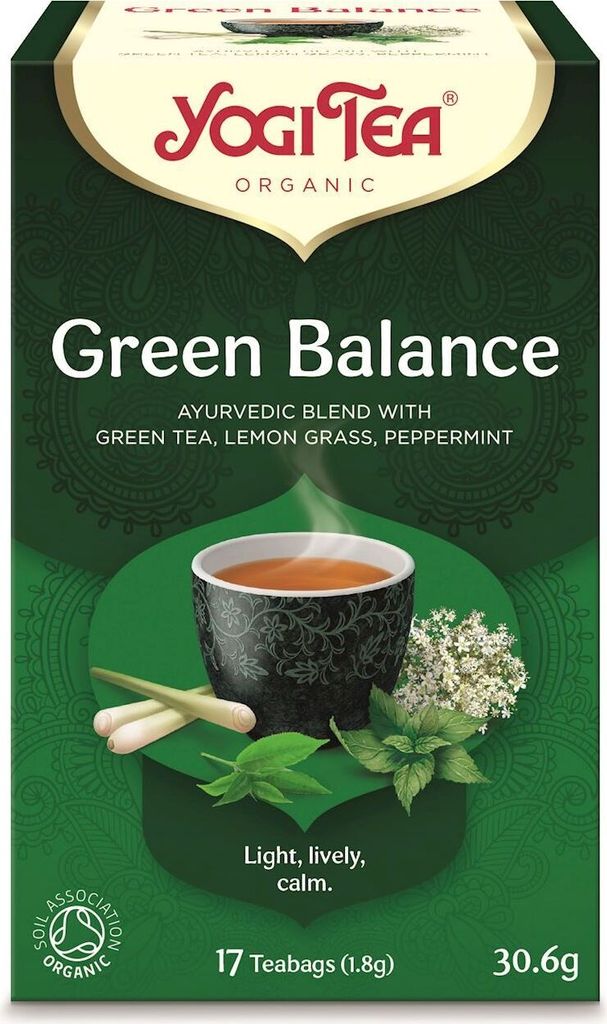GREEN BALANCE TEE (17 x 1,8 g) 30,6 g - YOGI TEE