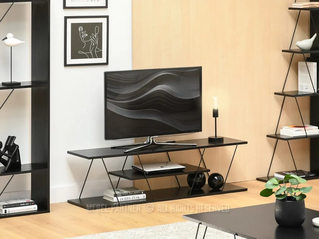 Mobile Porta TV MATTEO Nero: Il Miglior Rapporto Qualità-Prezzo Online