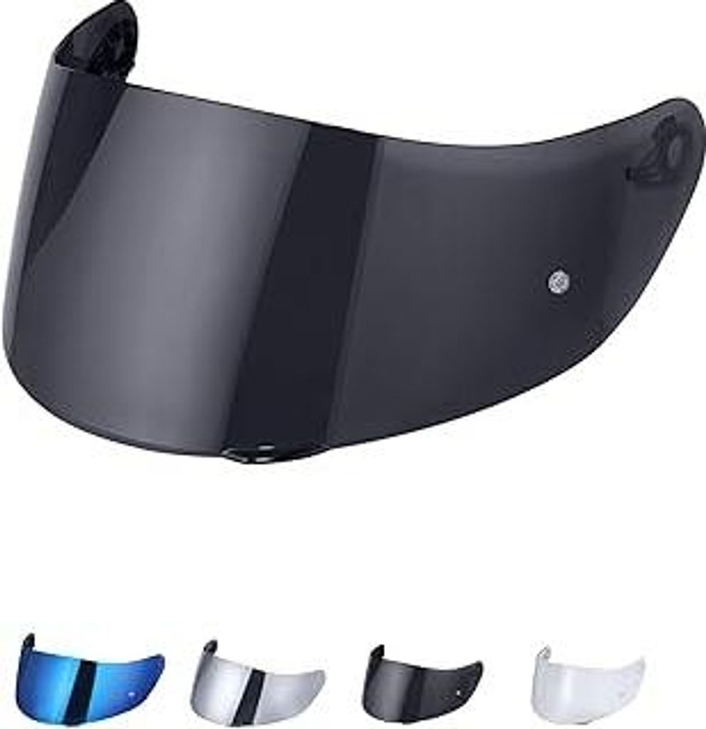 Helmvisier für Agv K1 K3SV K5 Visier, Motorradhelm Visier,Motorrad Windschutz Helm Objektiv Visier Vollgesichts,Helmvisiere Nur kompatibel mit Agv...
