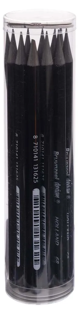 Crayon Graphite 6B Bruynzeel Design : Finis les Gris Ternes en Dessin !