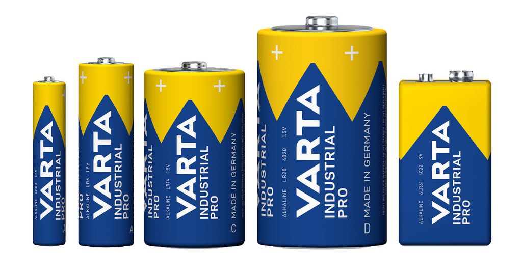 Varta VARTA Industrial Pro Batterie AAA Micro Alkaline LR03 2er-Pack