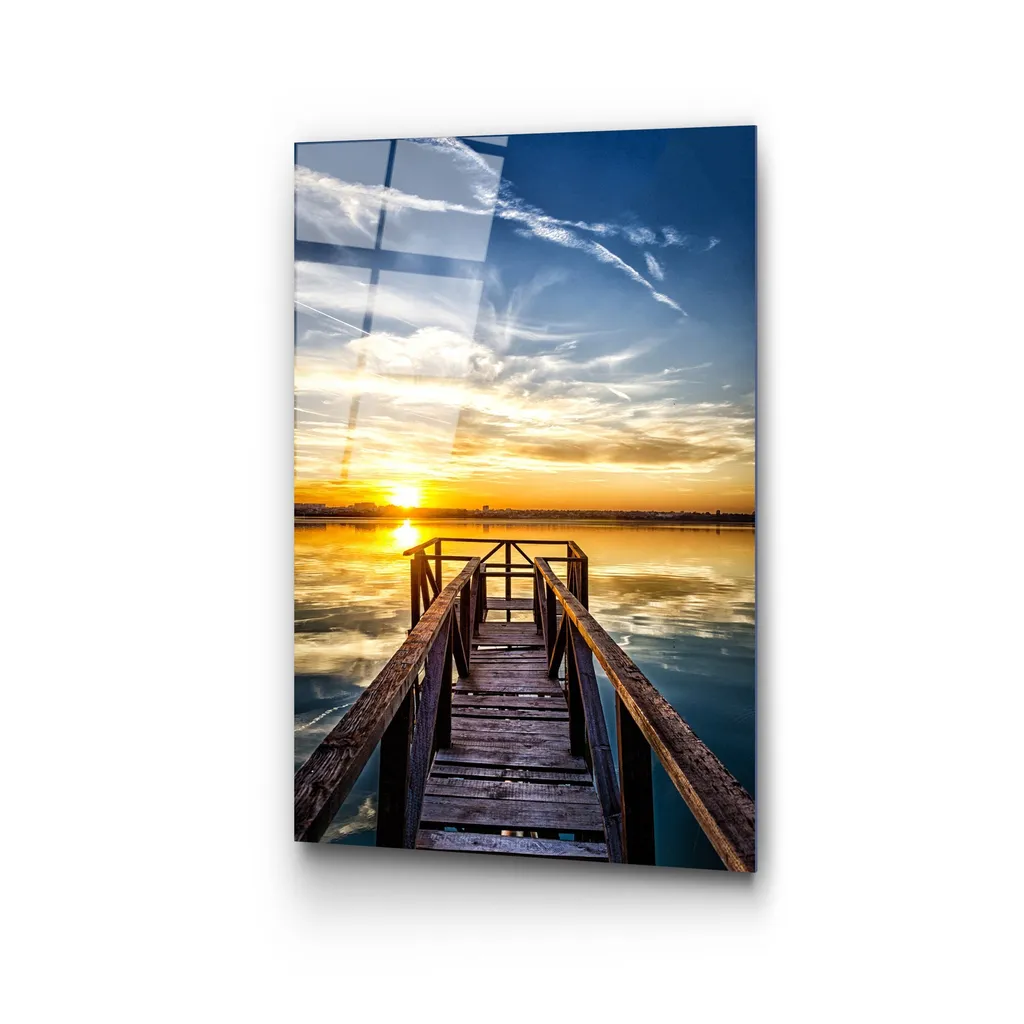 Wallity UV-402 Quadro in Vetro Temperato 50x70 Multicolore | Design Moderno - 7