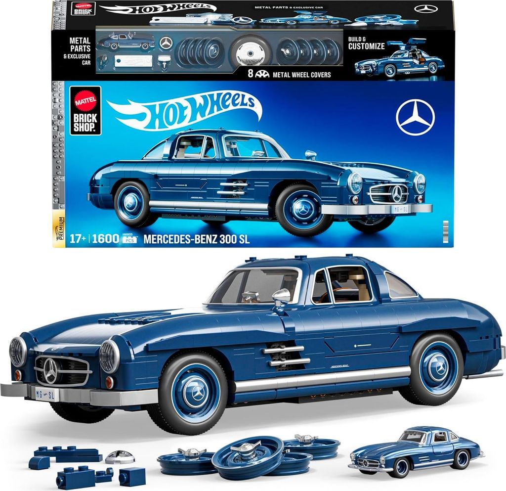 Hot Wheels HWW25 gioco di costruzione Immagine del prodotto 