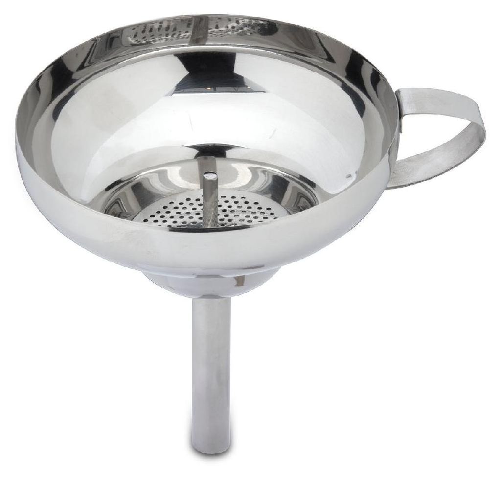 Karl Weis Trichter mit Sieb Ø 12 cm, Edelstahl, 13 x 13 x 13 cm