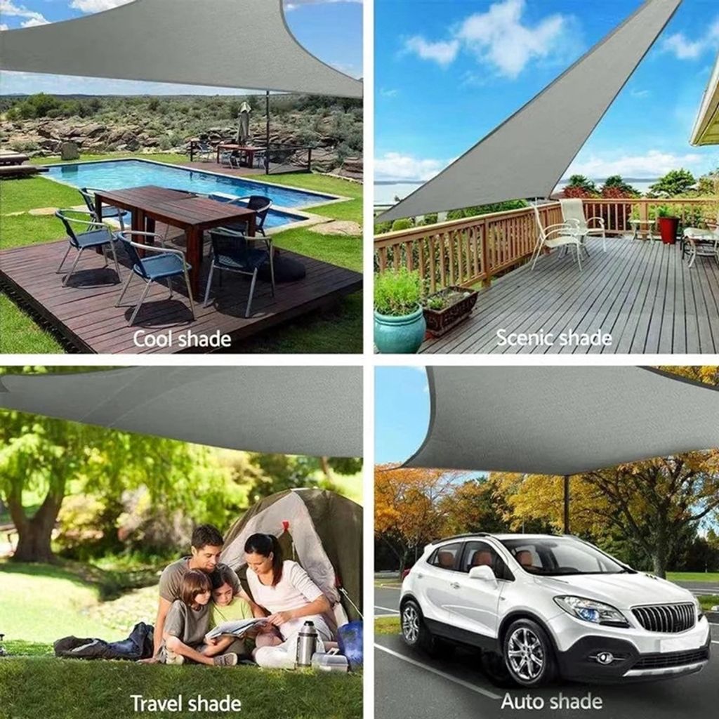 Greenbay Sonnensegel 2x3m Rechteckig – UV-Schutz UPF40+, Perfekt Für Garten & Terrasse