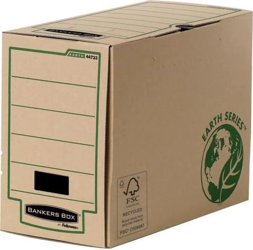 Boîte archive A4+ Bankers Box 200mm grande capacité pack 20 exemplaires