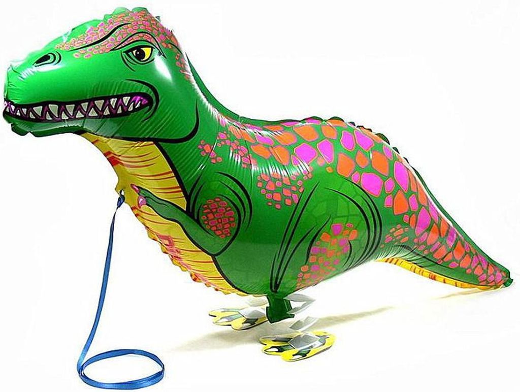 Fóliový balón Airwalker T-Rex dinosaurus, približne 85 x 40 Obrázok produktu 