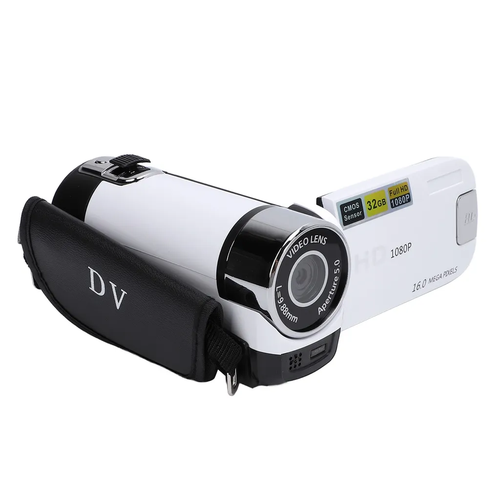 Caméra 1080P anti-shake pour filmer sans flou avec écran LCD 2,4 pouces