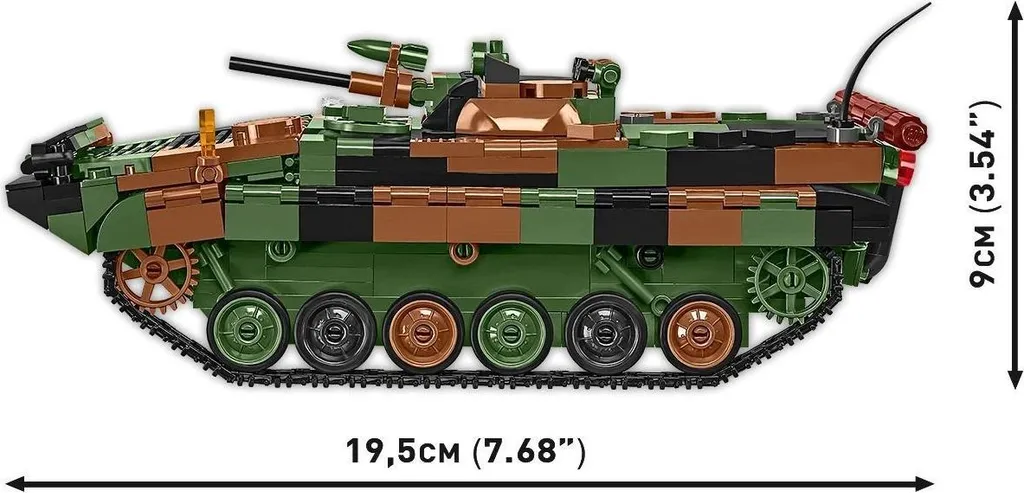 Blindé BWP-1 Cobi 2630 Forces Armées : Modèle Réduit avec Chenilles Mobiles - 3