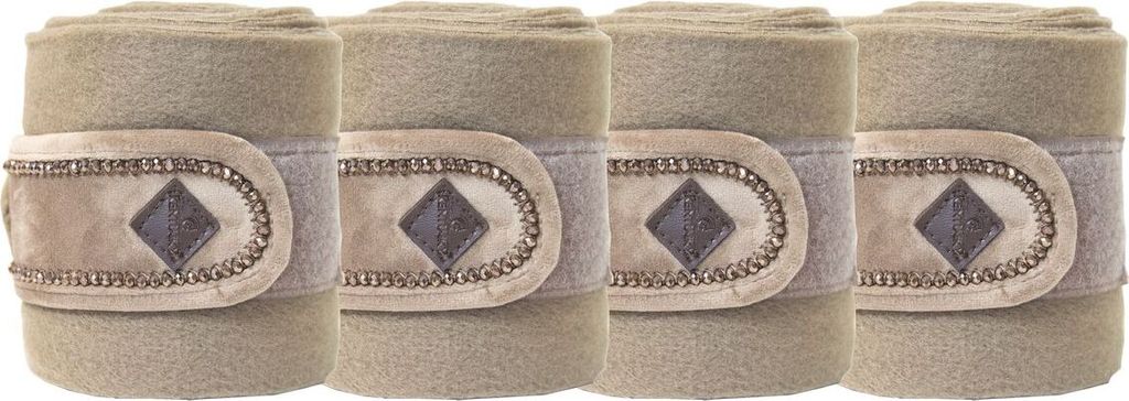 Kentucky Horsewear Polar Fleece Bandagen Velvet Pearls Produktbild 