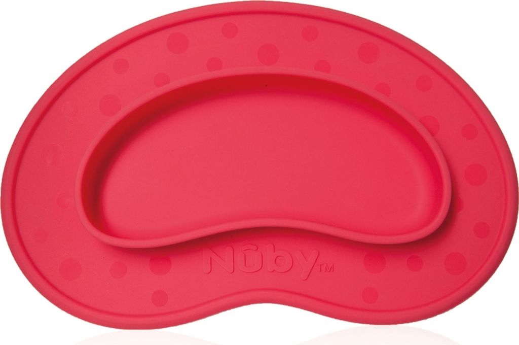 Nuby-förmige Saugplatte, rot