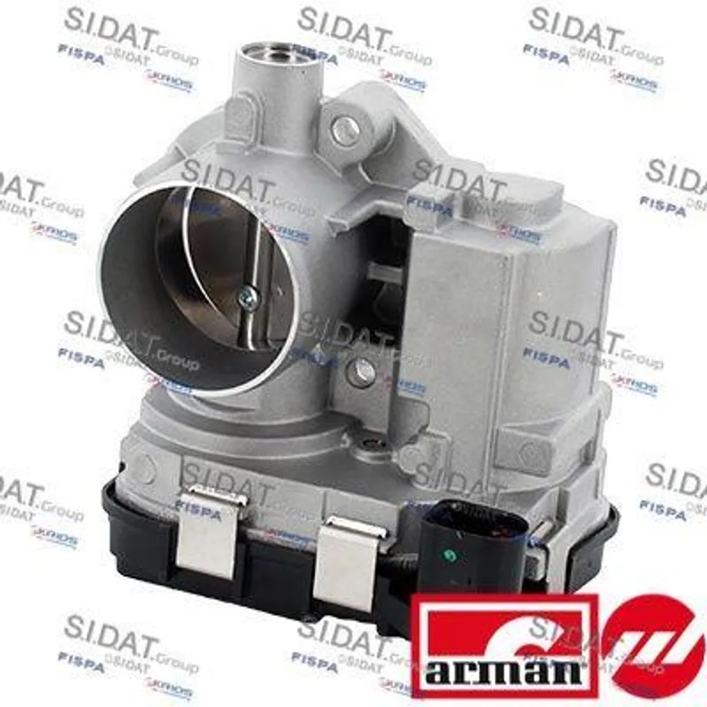 Boîtier Papillon SIDAT 88.406AS pour VW Polo 6R1 6C1 et Skoda Fabia NJ3