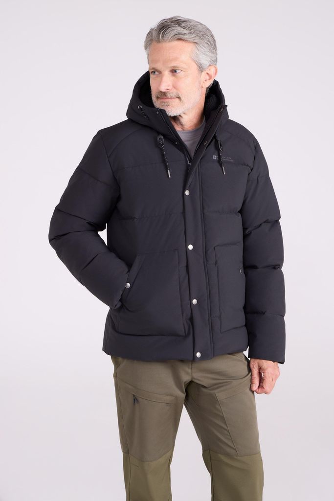Mountain Warehouse - "Manta" Steppjacke für Herren MW2053 (M) (Schwarz)