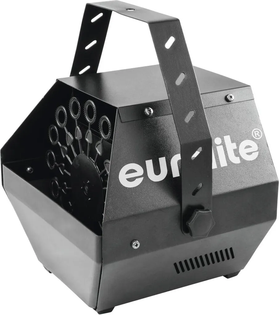 Machine à bulles B-100 noire DMX 51705103 pour effets de scène pro