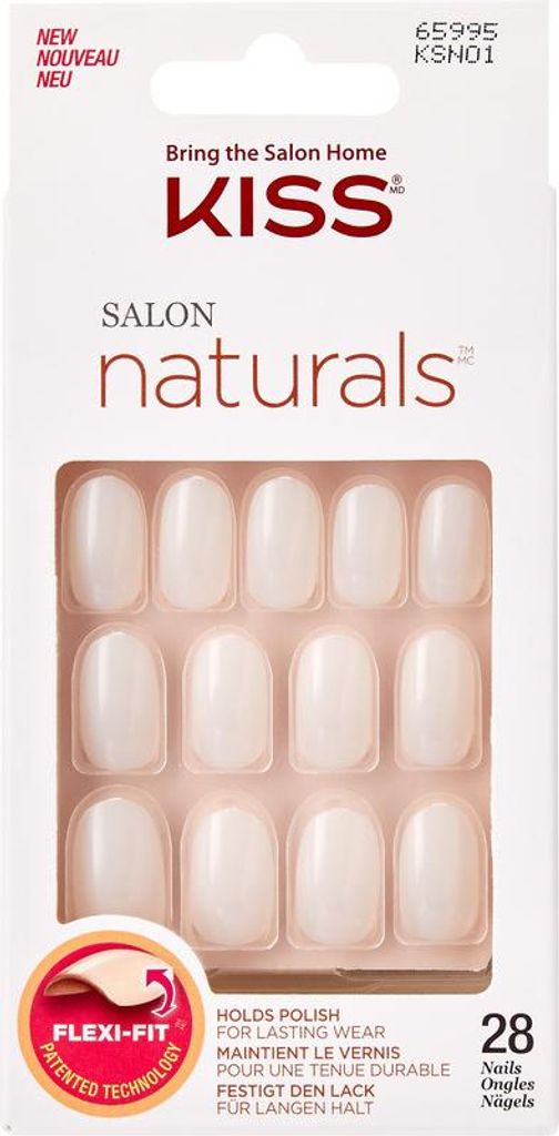 KISS künstliche Nägel naturals KSN01 x28 S Produktbild 