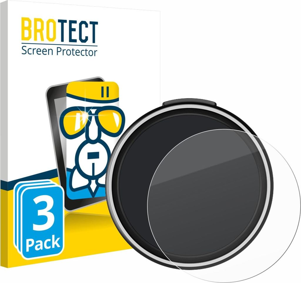 3x BROTECT Schutzglas für OOONO CO-Driver NO2 Plus Schutzfolie Panzer Folie Glas Display Schutz klar
